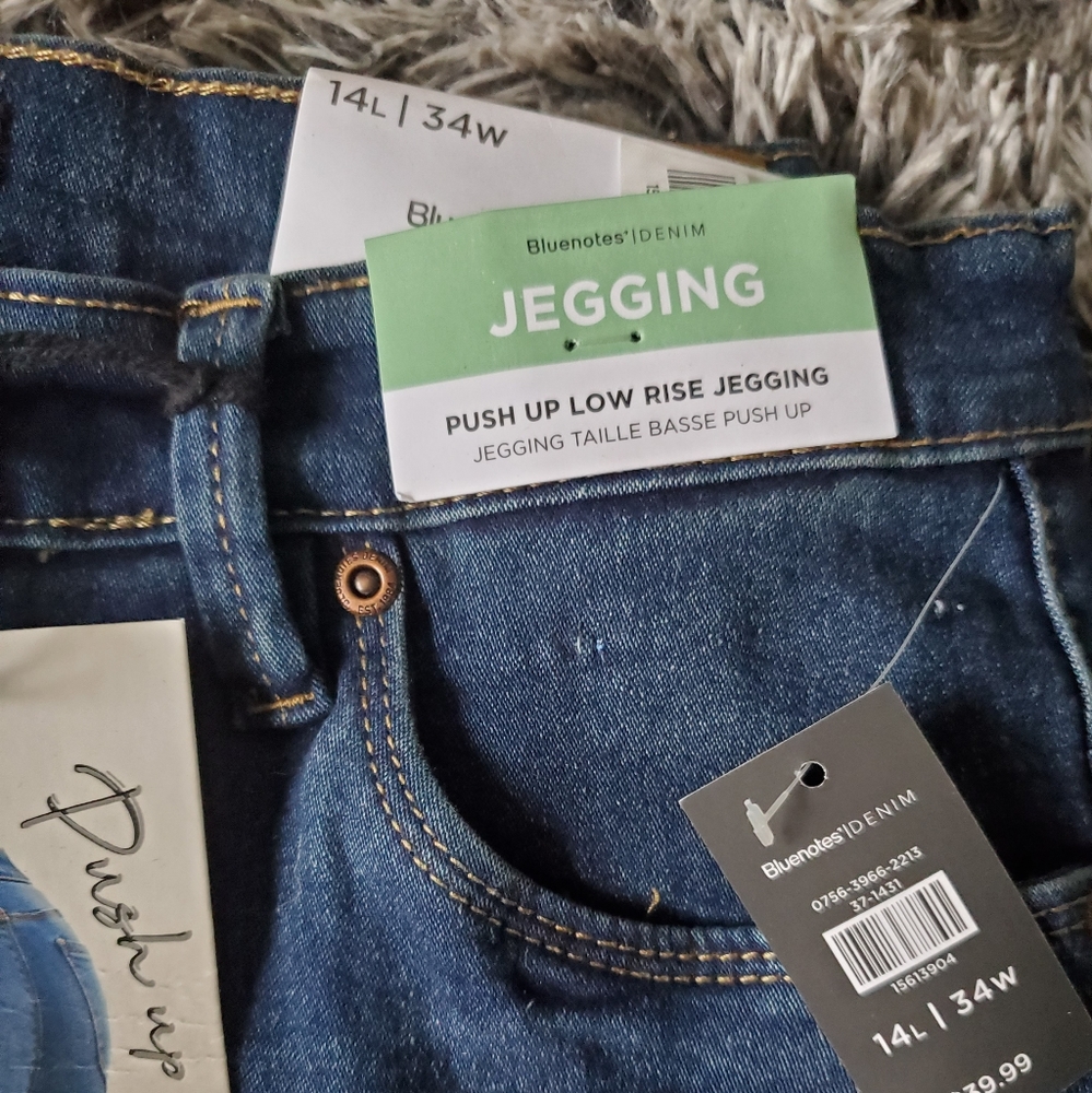 NWT Bluenotes Curvy Jeggings size 12 and 14